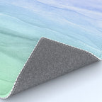 Layers Blue Ombre - Watercolor Abstract Rug Gallery Image 4
