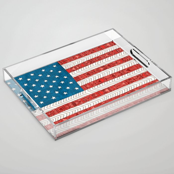 USA Acrylic Tray Gallery Image 1