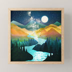 Under the Starlight Mini Art Print Gallery Image 1
