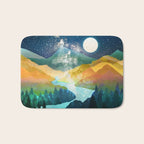 Under the Starlight Bath Mat Gallery Image 1