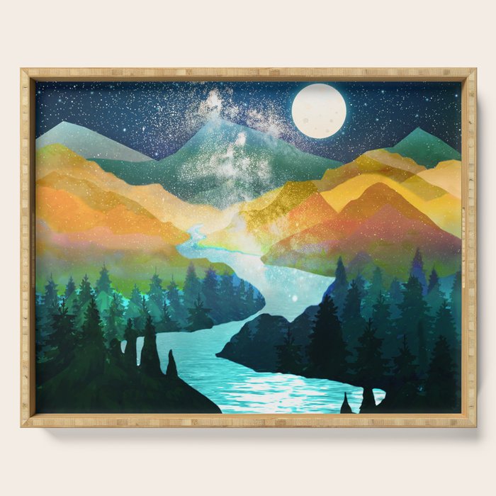 Under the Starlight Serving Tray Gallery Image 1