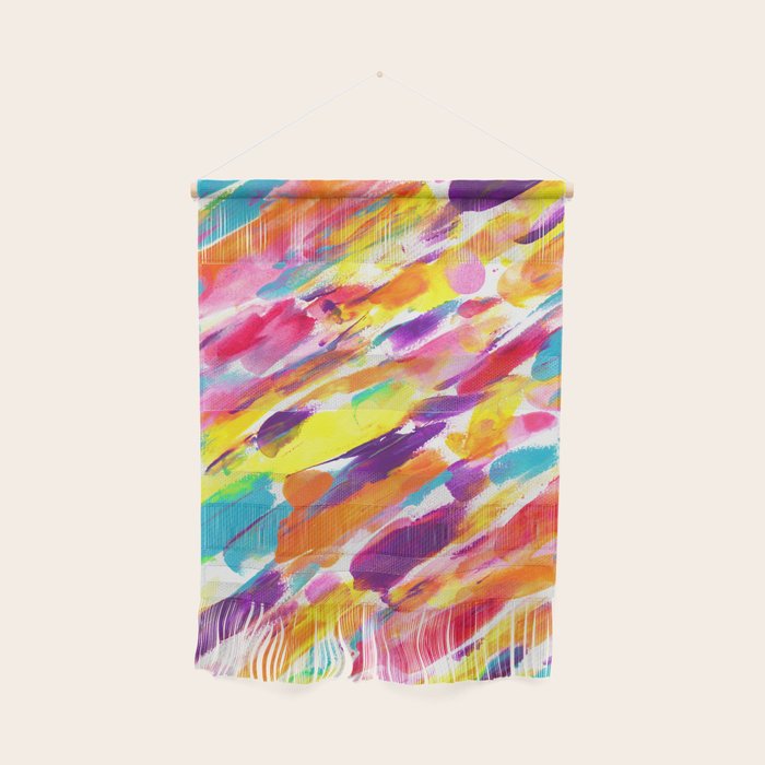 Fruity and Colorful Abstract Painting Wall Hanging Gallery Image 1