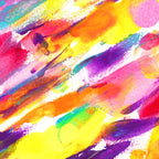 Fruity and Colorful Abstract Painting Coffee Mug Gallery Image 2