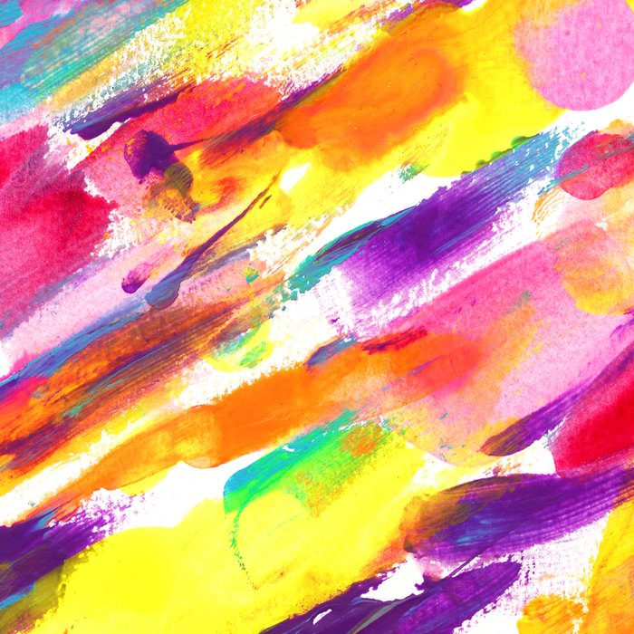 Fruity and Colorful Abstract Painting Coffee Mug Gallery Image 2