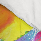 Fruity and Colorful Abstract Painting Comforter Gallery Image 4