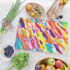 Fruity and Colorful Abstract Painting Cutting Board Gallery Image 2