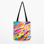 Fruity and Colorful Abstract Painting Tote Bag Gallery Image 2