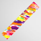 Fruity and Colorful Abstract Painting Table Runner Gallery Image 3