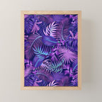 Tropical Leaf Pattern Mini Art Print Gallery Image 1