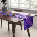 Tropical Leaf Pattern Table Runner Gallery Image 2