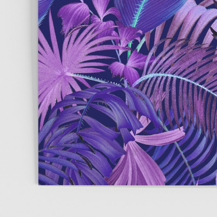 Tropical Leaf Pattern Poster Gallery Image 3