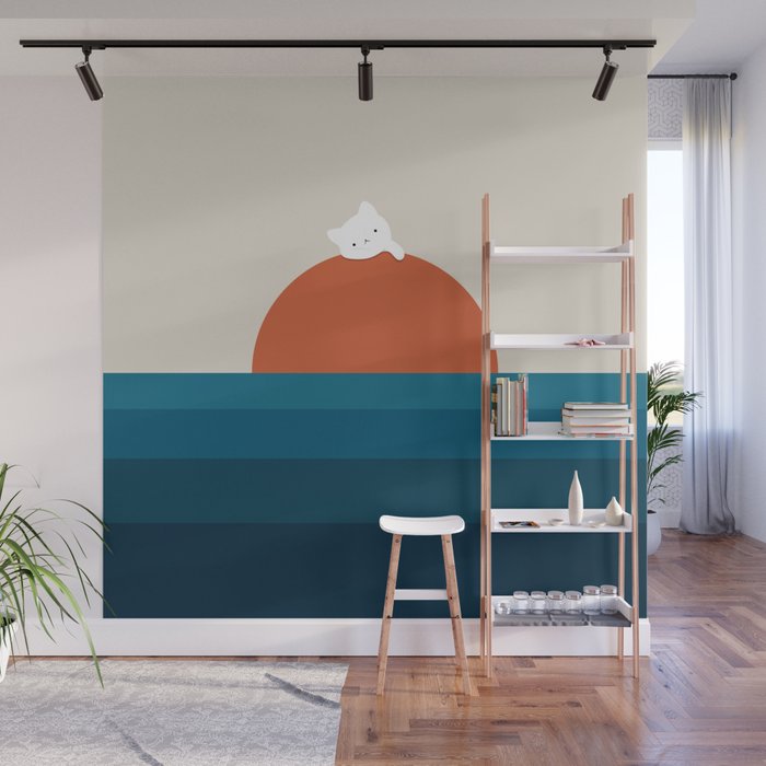 Cat Landscape 169 Wall Mural Gallery Image 1