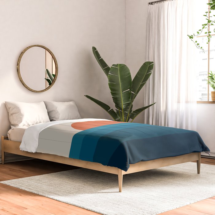 Cat Landscape 169 Comforter Gallery Image 2