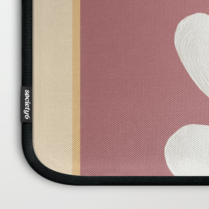 Pink Magnolia Flowers Laptop Sleeve Gallery Image 3