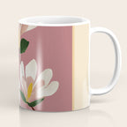 Pink Magnolia Flowers Coffee Mug Gallery Image 1