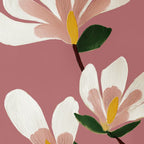 Pink Magnolia Flowers Coffee Mug Gallery Image 2