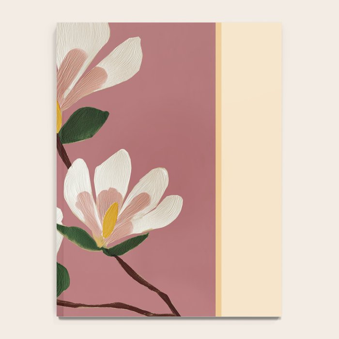 Pink Magnolia Flowers Notebook Gallery Image 4