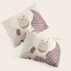 Whimsical Orangutan Pillow Sham Gallery Image 3