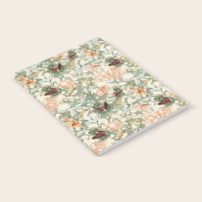 Lush colorful exotic garden B Notebook Gallery Image 1