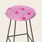 Valentine Lollipop Print Stool Gallery Image 2