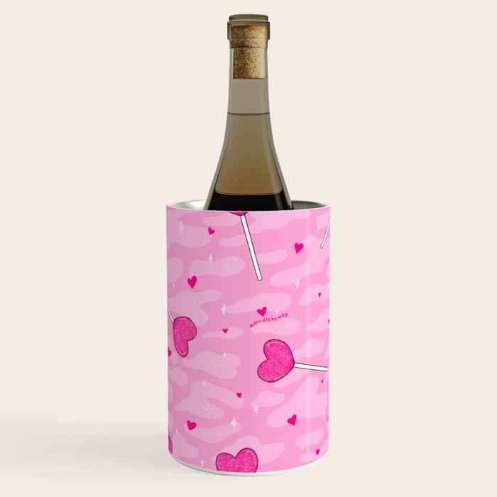 Valentine Lollipop Print Wine Chiller Gallery Image 1