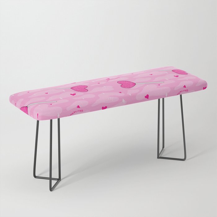 Valentine Lollipop Print Bench Gallery Image 1