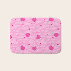 Valentine Lollipop Print Bath Mat Gallery Image 1