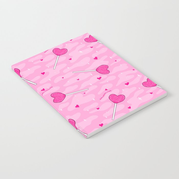 Valentine Lollipop Print Notebook Gallery Image 2