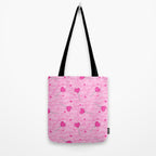 Valentine Lollipop Print Tote Bag Gallery Image 2