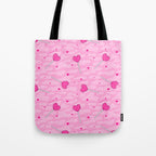 Valentine Lollipop Print Tote Bag Gallery Image 1