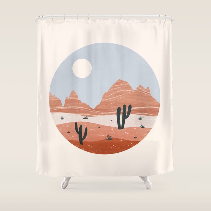 sierra estrella Shower Curtain Gallery Image 1