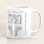 Camera Patent - Photography Art - Black Chalkboard Coffee Mug Gallery Image 1