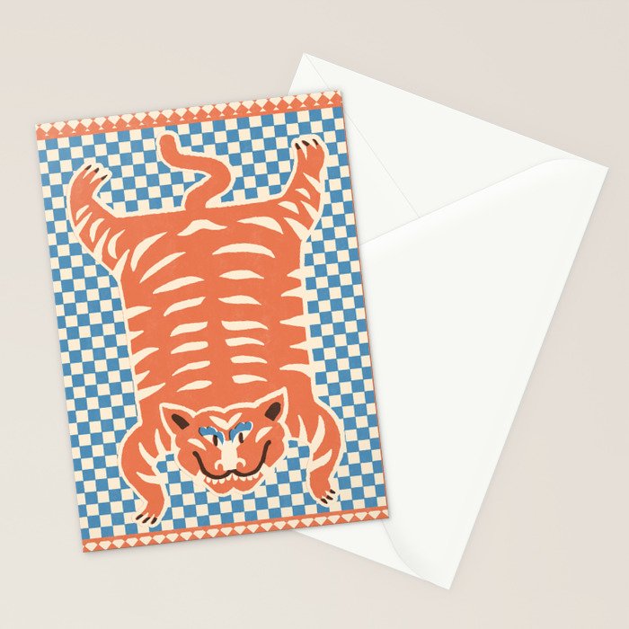 Tibetan tiger  Stationery Card Gallery Image 2