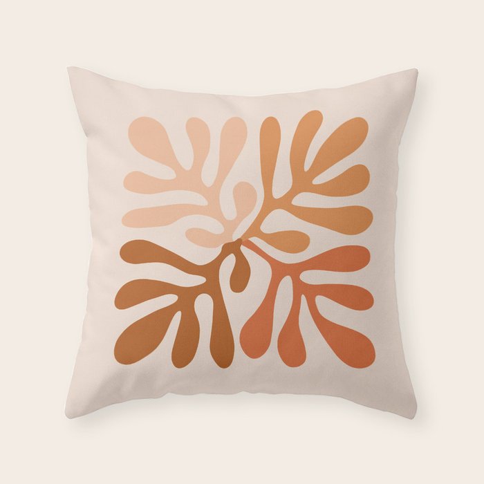 Exhibition poster Henri Matisse-Galerie Maeght-Paris 1934. Throw Pillow Gallery Image 6
