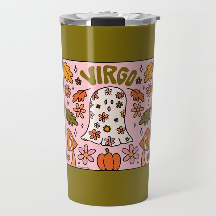 Virgo Ghost Travel Mug Gallery Image 1