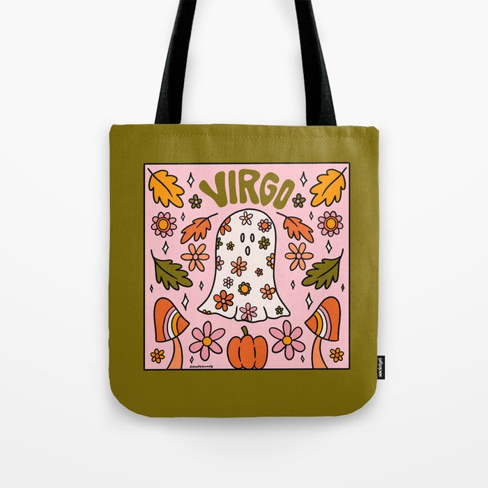 Virgo Ghost Tote Bag Gallery Image 1