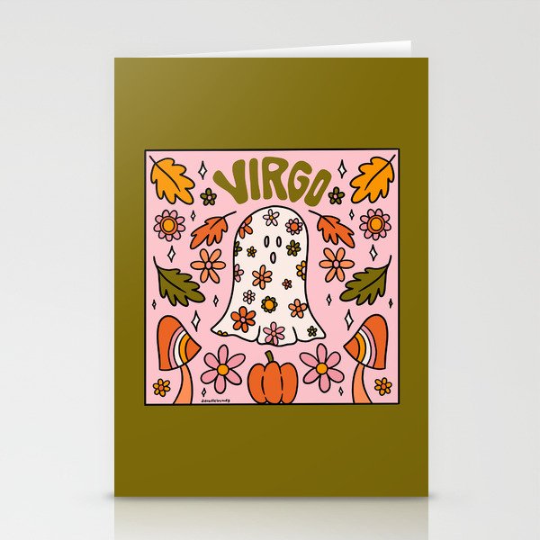 Virgo Ghost Stationery Card Gallery Image 2