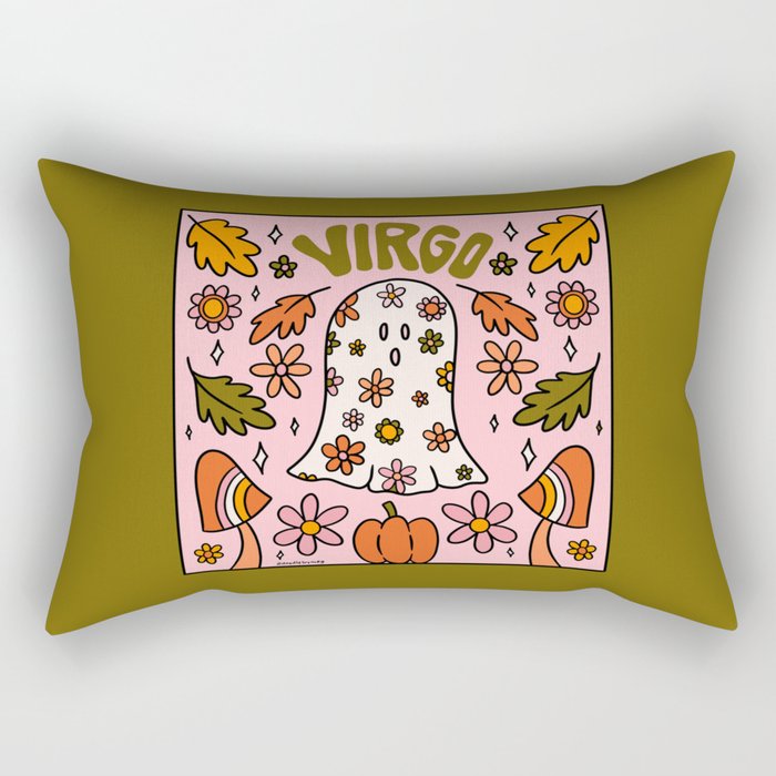 Virgo Ghost Rectangular Pillow Gallery Image 2