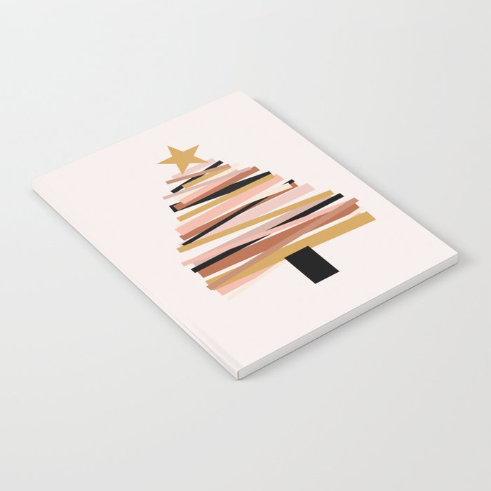 Ribbon Christmas Tree - neutrals Notebook Gallery Image 2