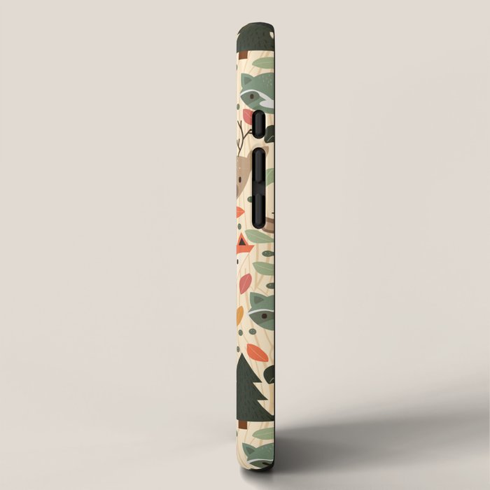 Woodland Creatures iPhone Case Gallery Image 2