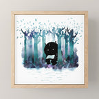 A Quiet Spot Mini Art Print Gallery Image 1