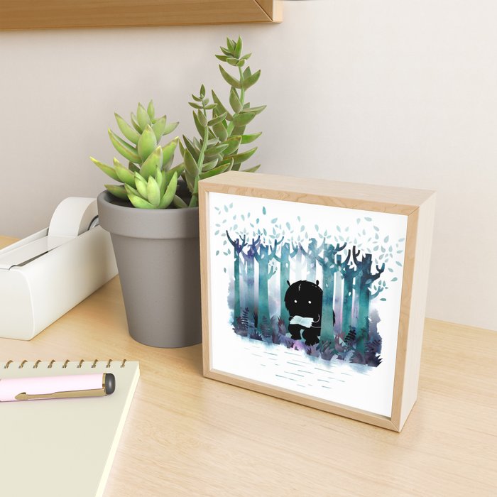 A Quiet Spot Mini Art Print Gallery Image 2