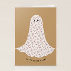 Halloween Floral Ghost Stationery Card Gallery Image 2