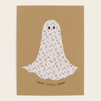 Halloween Floral Ghost Poster Gallery Image 4