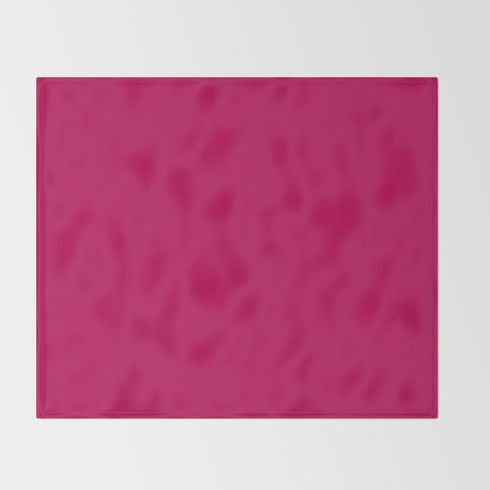 NOW BERRY GLOSS Solid Color Plain Red Shade  and Mindfulness Minimalist Word Art  Throw Blanket Gallery Image 2