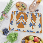 Rabbits Bloom Cutting Board Gallery Image 2