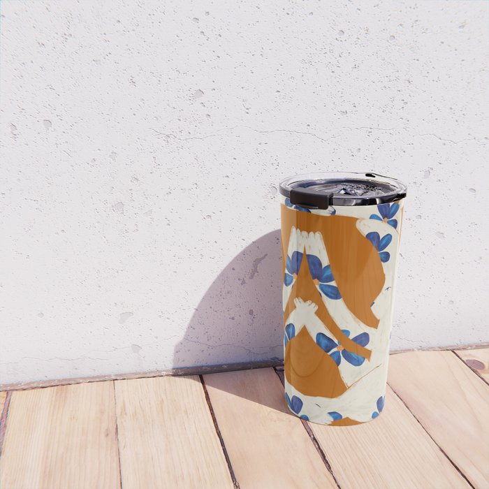 Rabbits Bloom Travel Mug Gallery Image 4