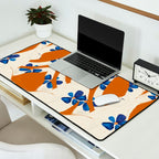 Rabbits Bloom Desk Mat Gallery Image 2
