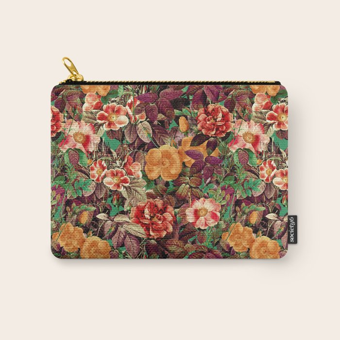 Vintage Exotic Forest Carry All Pouch Gallery Image 1