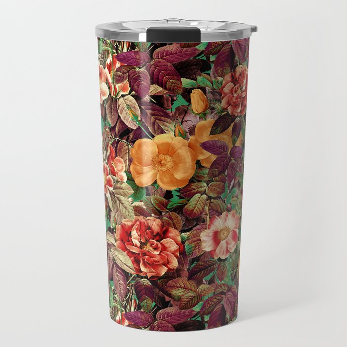 Vintage Exotic Forest Travel Mug Gallery Image 1
